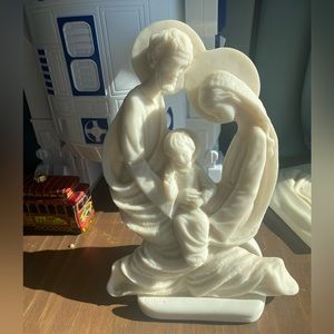 nativity scene, Joseph, Marry and baby Jesus